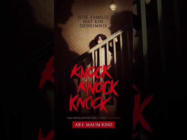 KNOCK KNOCK KNOCK - Plakat | Jetzt im Kino! #shorts