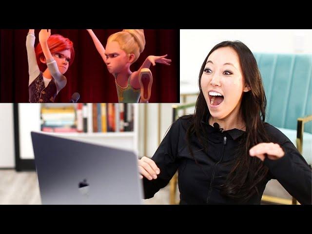 pointe shoe fitter reacts to LEAP!