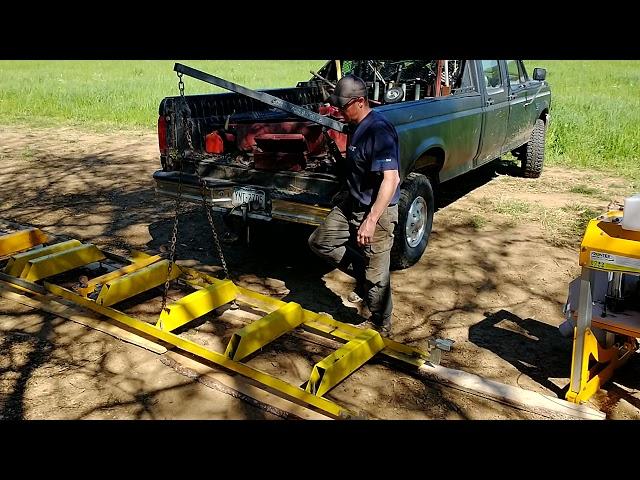 Harbor freight ninety nine dollar truck crane overview after a year of use