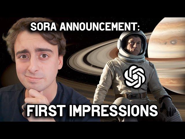 Open AI SORA is Public! | First Impressions & Thoughts