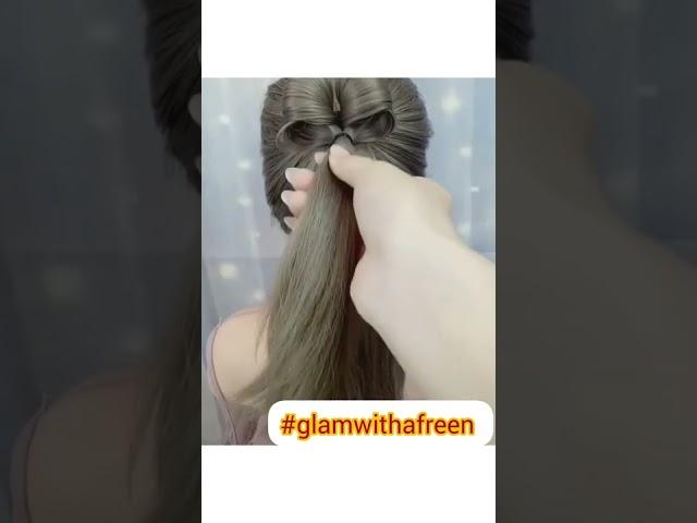 Easy Hairstyle For Girls #shorts#Viral Video#Glam with Afreen