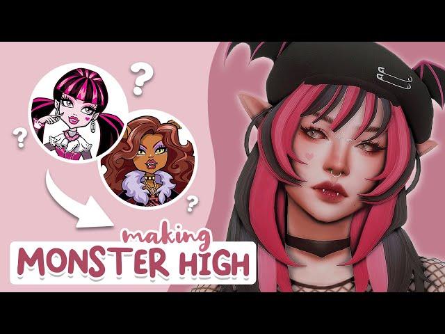 Monster High Dolls as Sims ️ | Sims 4 Create a Sim