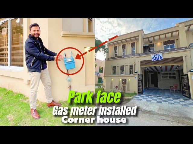 8 Marla Corner double unit Entrance Park Face house for sale in bahria town Rawalpindi