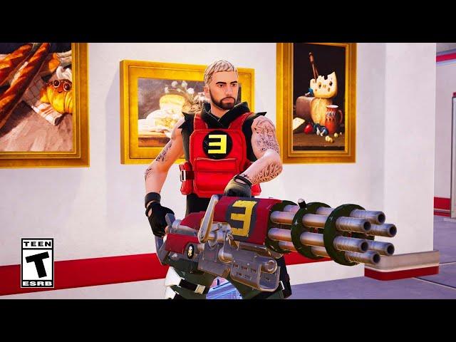 NEW RG Eminem Boss, Mythic RG's Minigun & Grotto Vault Location in Fortnite!