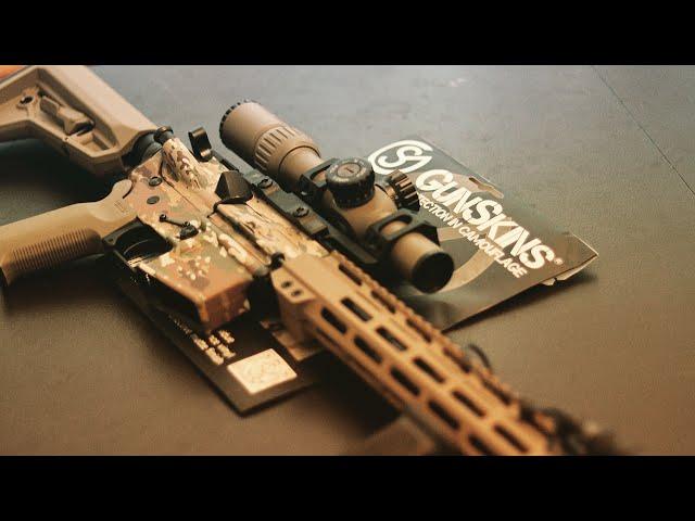 GunSkins AR-15 DIY How to Install - Upper and Lower Receiver