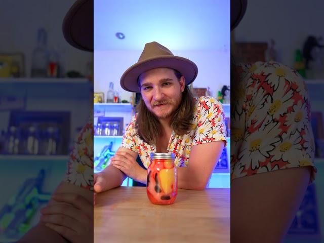 I left Chinese Trolli Cows in Malibu Rum for a week