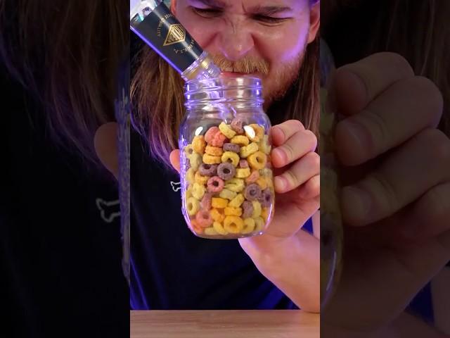 I left Froot Loops Cereal in Everclear for a week