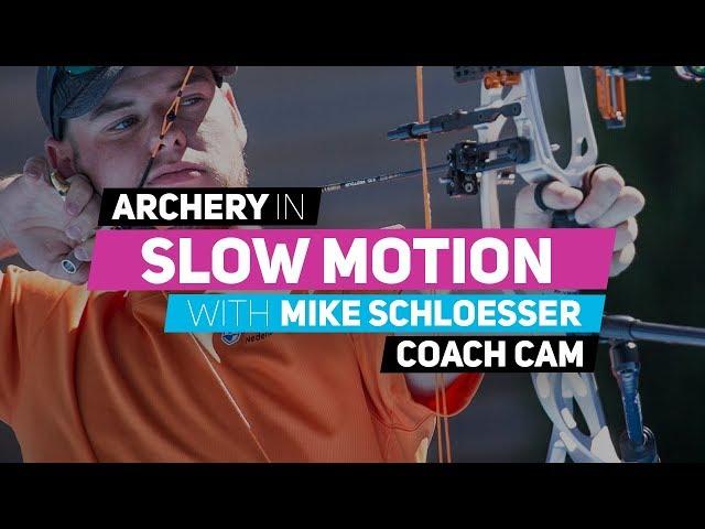 Archery in slow motion S01E01 BONUS: Mike Schloesser (Coach Cam)