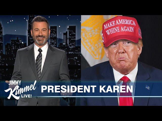 Trump Was So Upset by Jimmy Kimmel’s Jokes His White House Staff Asked Disney to Censor Him