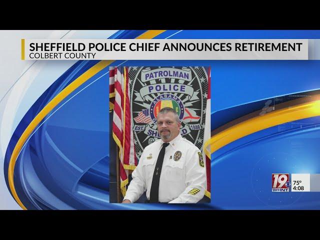 Sheffield Police Chief Announces Retirement | November 5, 2024 | News 19 at 4 p.m.