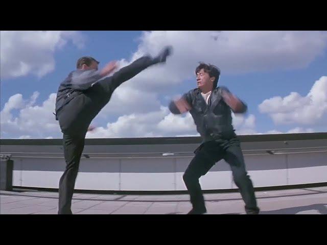 JACKIE CHAN vs RON SMOORENBURG - WHO AM I ? - FINAL FIGHT - ROOFTOP - HD - ROTTERDAM