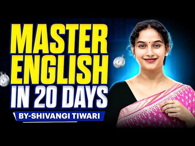 Master your spoken English in 20 Days | Learn to Speak English fluently