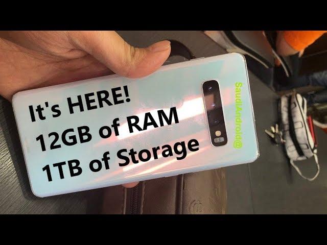 The INSANE Samsung Galaxy S10 Plus w/ 12GB RAM & 1T Storage