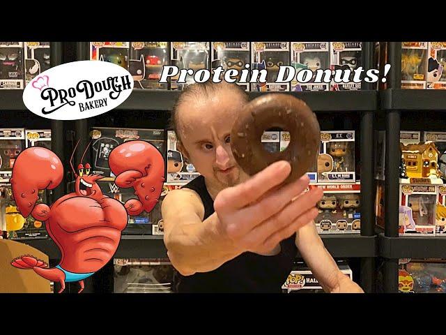 Trying Protein Donuts from the Pro Dough Bakery!