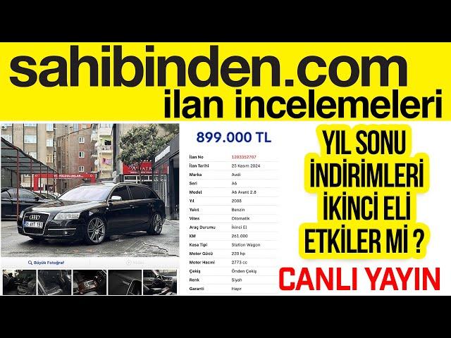 2CR Canlı - 28 Kasım  - İkinci El İlanları İnceliyoruz #sahibinden