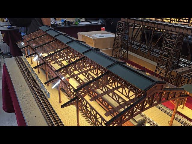 Some incredible model railroad bridges and products at the Fall 2024 York TCA train show!