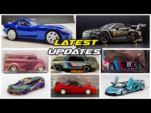 Showcase - Hot Wheels RLC BMW M3, Dodge Viper GTS, Dairy Delivery, Bently Continental GT & More.