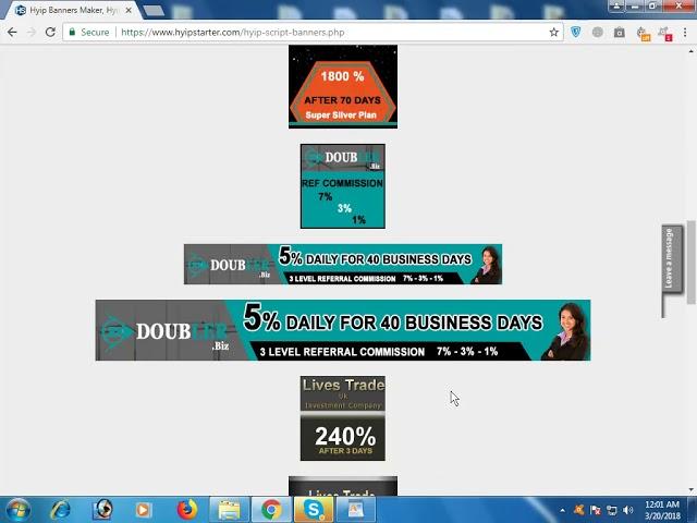 how i can start my hyip website