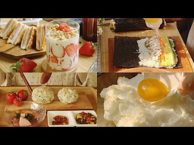 Nyangsoop cooking video's spring foods collection