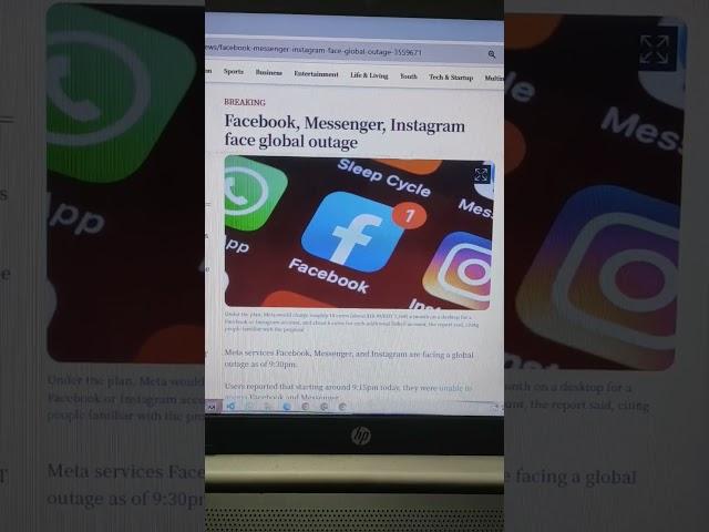 facebook/instagram down 9.30PM #meta #facebook #instagram #reels #shorts #problem #issue #server