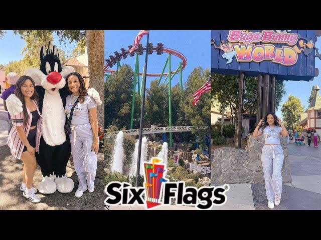 going to six flags magic mountain for the FIRST TIME after 10 years!