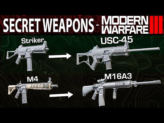 Hidden Weapons in MW3 - Part 2