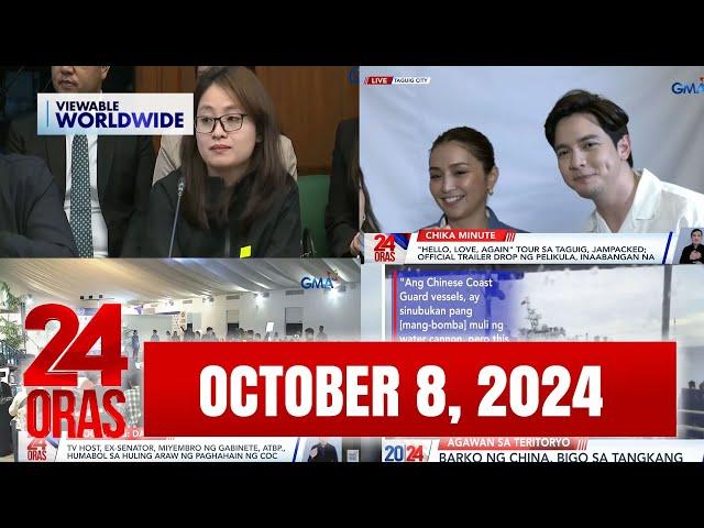 24 Oras Express: October 08, 2024 [HD]