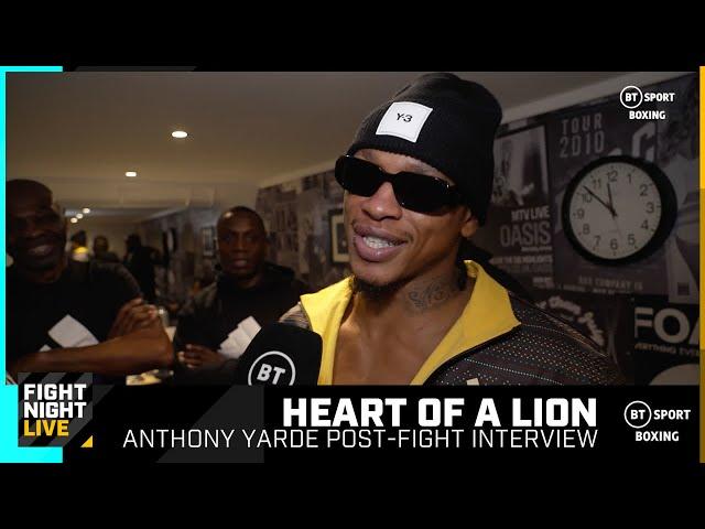 STILL LIONS IN THE CAMP  Inspirational Anthony Yarde Post-Fight Interview | #BeterbievYarde