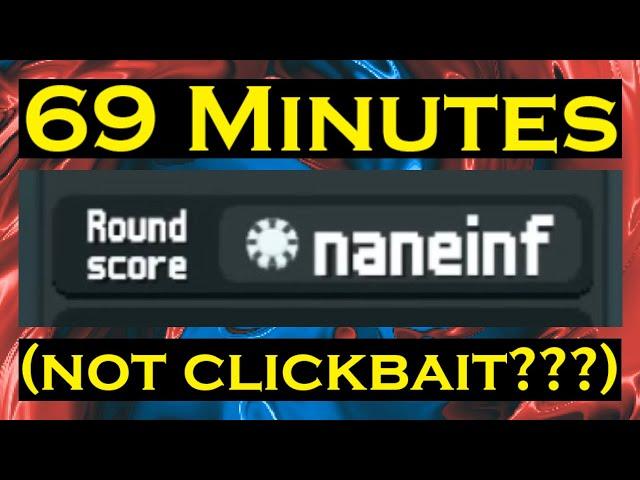 69 minute naneinf is NOT even the World Record (Random Seed, No Legendaries)