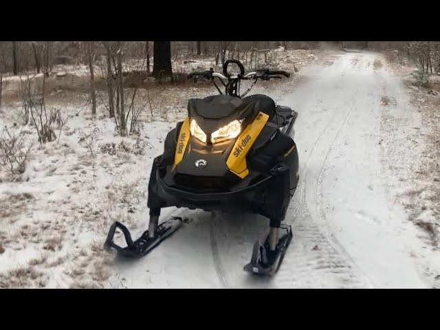 2021 Skidoo Tundra LT (154”) 600 Ace; First Ride... with barely any snow :(