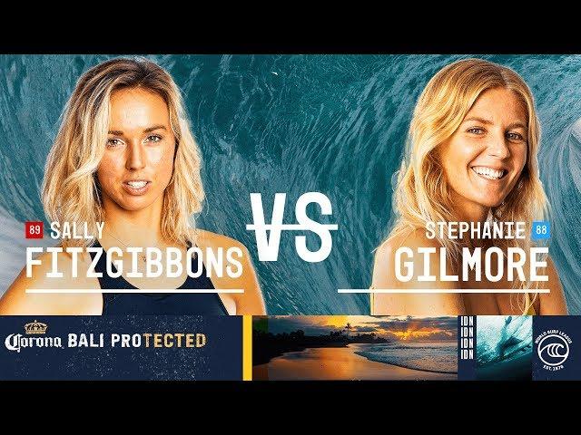 Sally Fitzgibbons vs. Stephanie Gilmore - FINAL - Corona Bali Protected W 2019