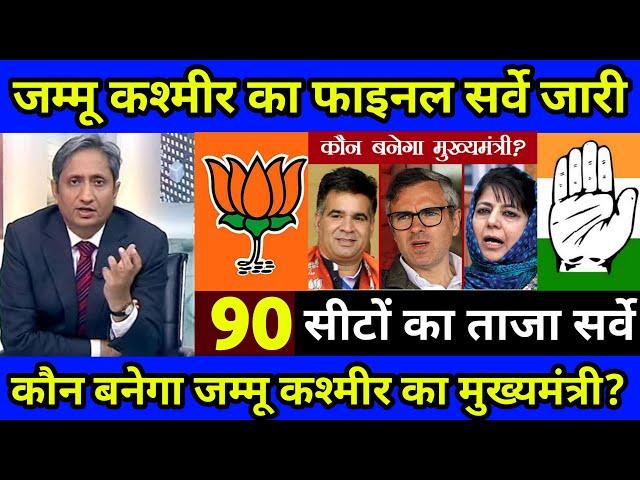 Jammu And Kashmir Election Opinion Poll 2024 | Jammu Kashmir Assembly Opinion Poll 2024, BJP vs INC