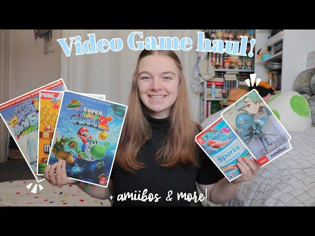 Video Game Haul! | PS5, Switch, amiibos & more!