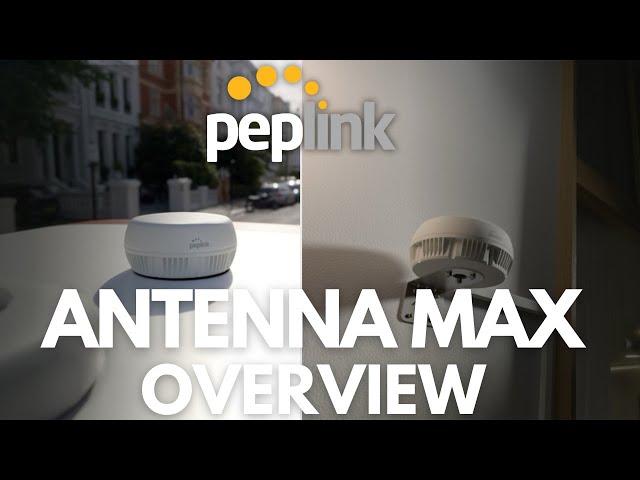 Peplink Antenna MAX - 7-in-1 Antenna, NO cable loss!