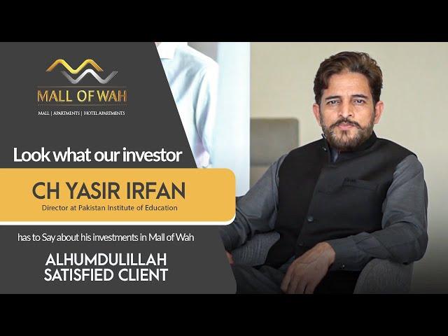 Ch Yasir Irfan - Civil Servant - Client Testimonial