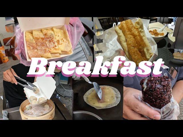 Taiwanese Breakfast Compilation: What Do Taiwanese Eat For Breakfast? (Eng CC)