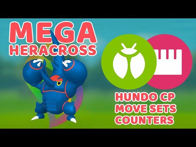 MEGA HERACROSS RAID STATS, CP & COUNTERS [POKEMON GO]