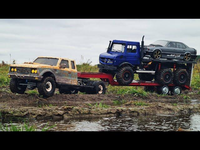 RC Transportation...I DIDN'T EXPECT such a load! Overweight! ...RC OFFroad 4x4