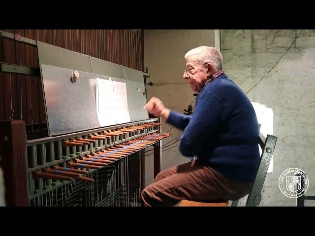 Alumnus plays the McGaffin Carillon  for the Church of the Covenant on Euclid Avenue