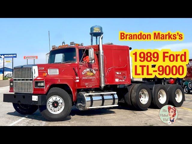 Brandon Marks's 1989 Ford LTL 9000 Truck Tour