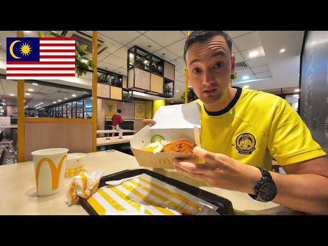 1st Time Eating At McDonald's In Malaysia 