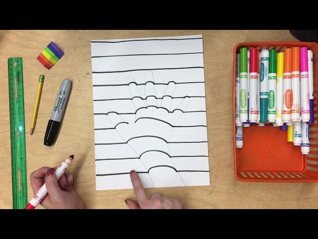 Op Art Hand Tutorial