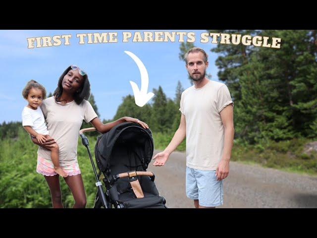 First Time Parent Struggles | Our Daughter HATES Her Stroller!