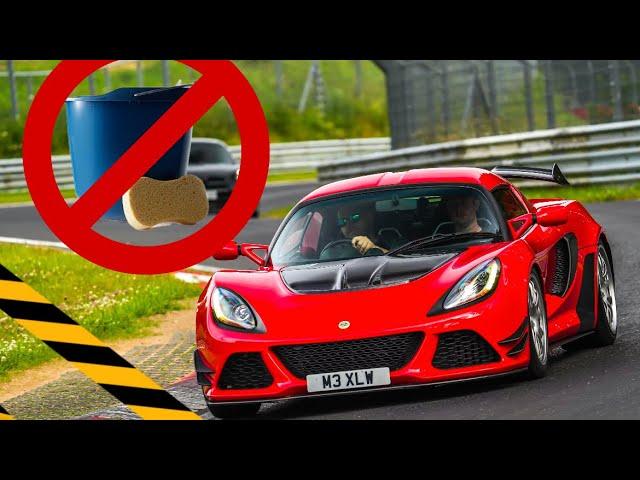 IT'S ILLEGAL to wash your car at the NURBURGRING 