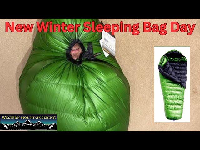 New Winter Sleeping Bag Western Mountaineering Versalite
