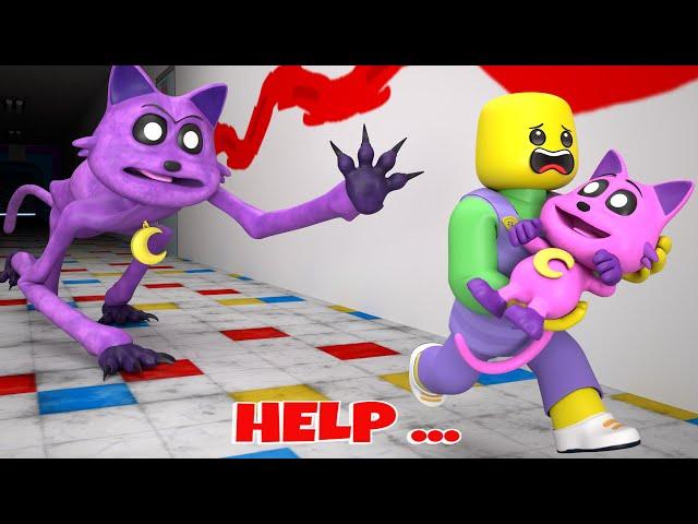 Evil CATNAP Chase in POPPY PLAYTIME - (Roblox Animation) [Music Video]