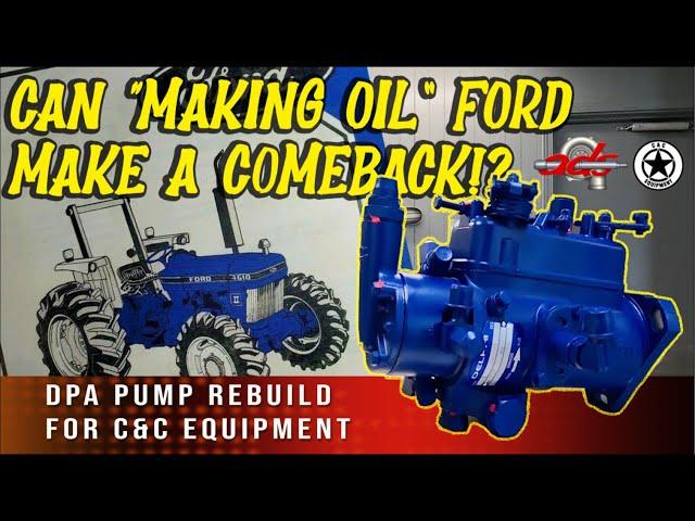 4610 Ford Tractor MAKIN' OIL! Lucas / CAV Pump Repair Rebuild for @C_CEQUIPMENT1985 60HP 3-cylinder