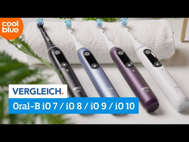 Oral-B iO 7/ iO 8/ iO 9/ iO 10 Zahnbürsten | Vergleich