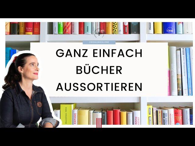 Bücher aussortieren wie ein Pro - So kannst du dich von ihnen trennen! | mehr Minimalismus