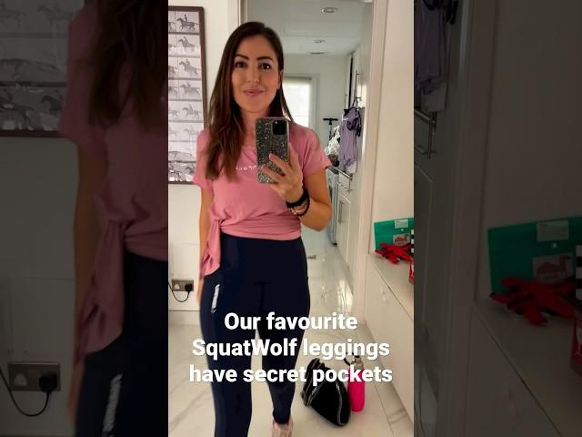 SquatWolf leggings with secret pockets